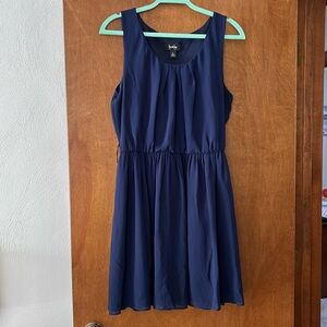 Navy blue dress. Juniors size XL.